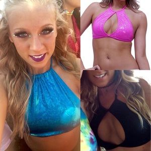 Festival/ rave tops in a bundle 🙂